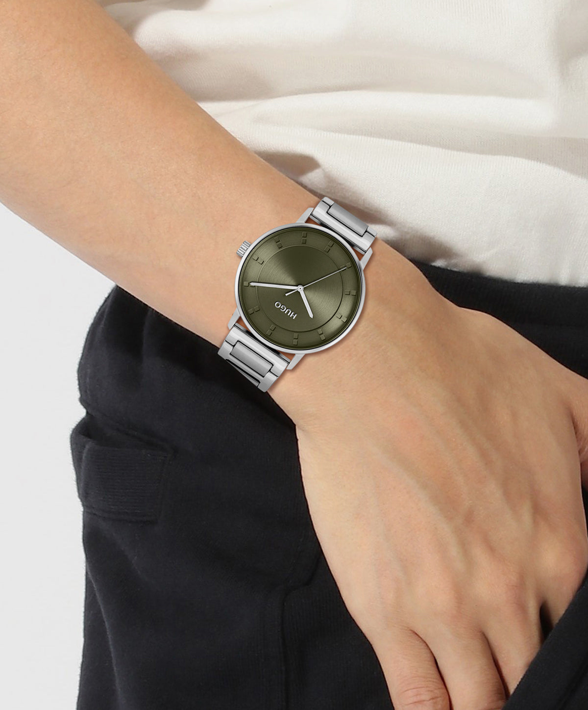 Boss Stainless Steel Round watch
