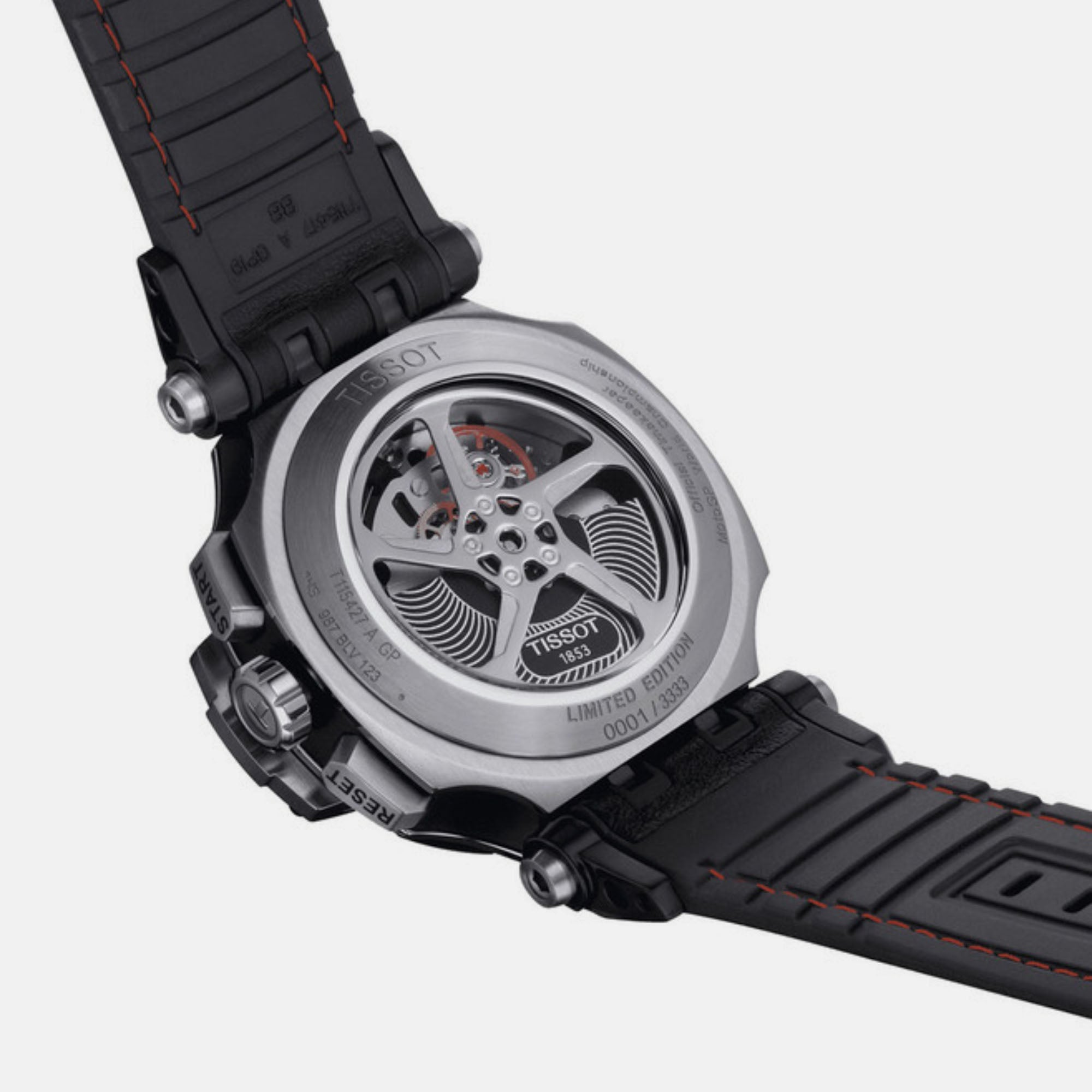 Tissot Silicone Black watch