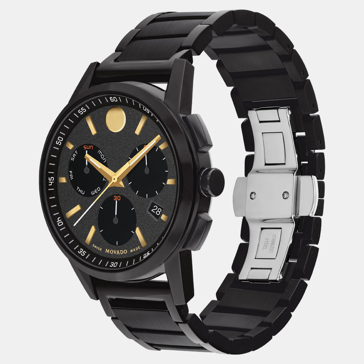 Movado 43 mm Round Quartz watch