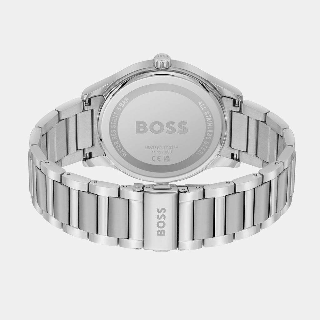 Boss Men Round Green watch