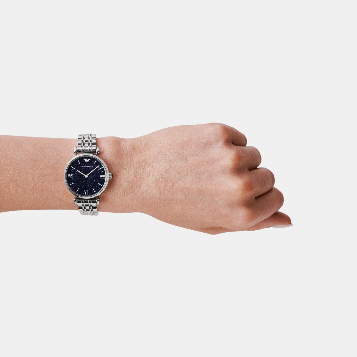 Emporio Armani Round Quartz Analog Women watch