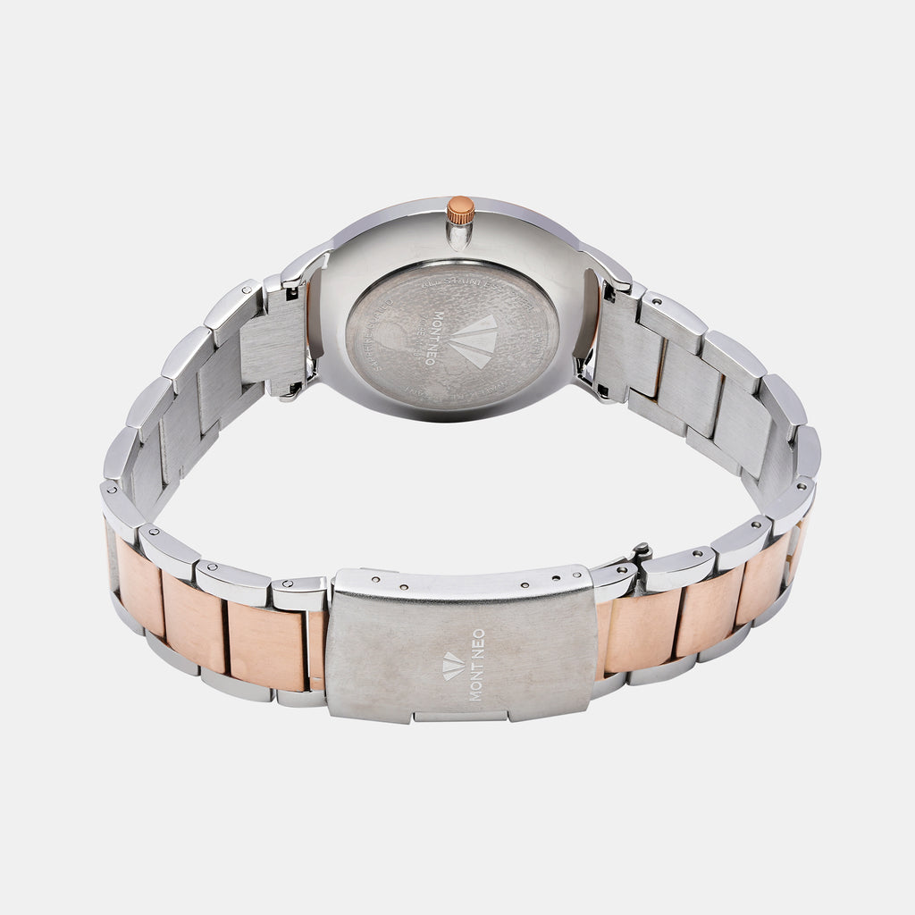 Mont Neo Stainless Steel Round watch
