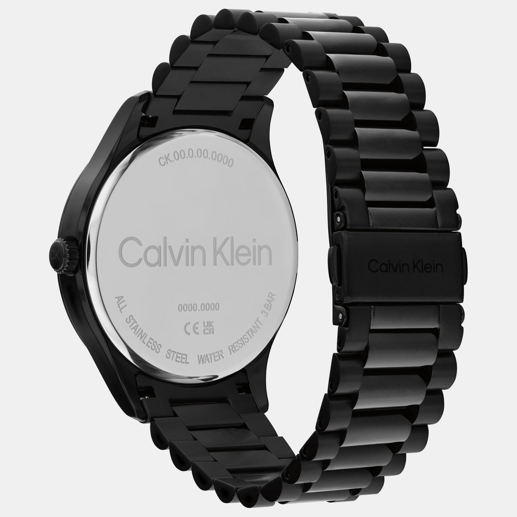 Calvin Klein Unisex Round Black watch