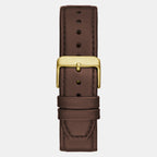 Guess Leather Blue watch