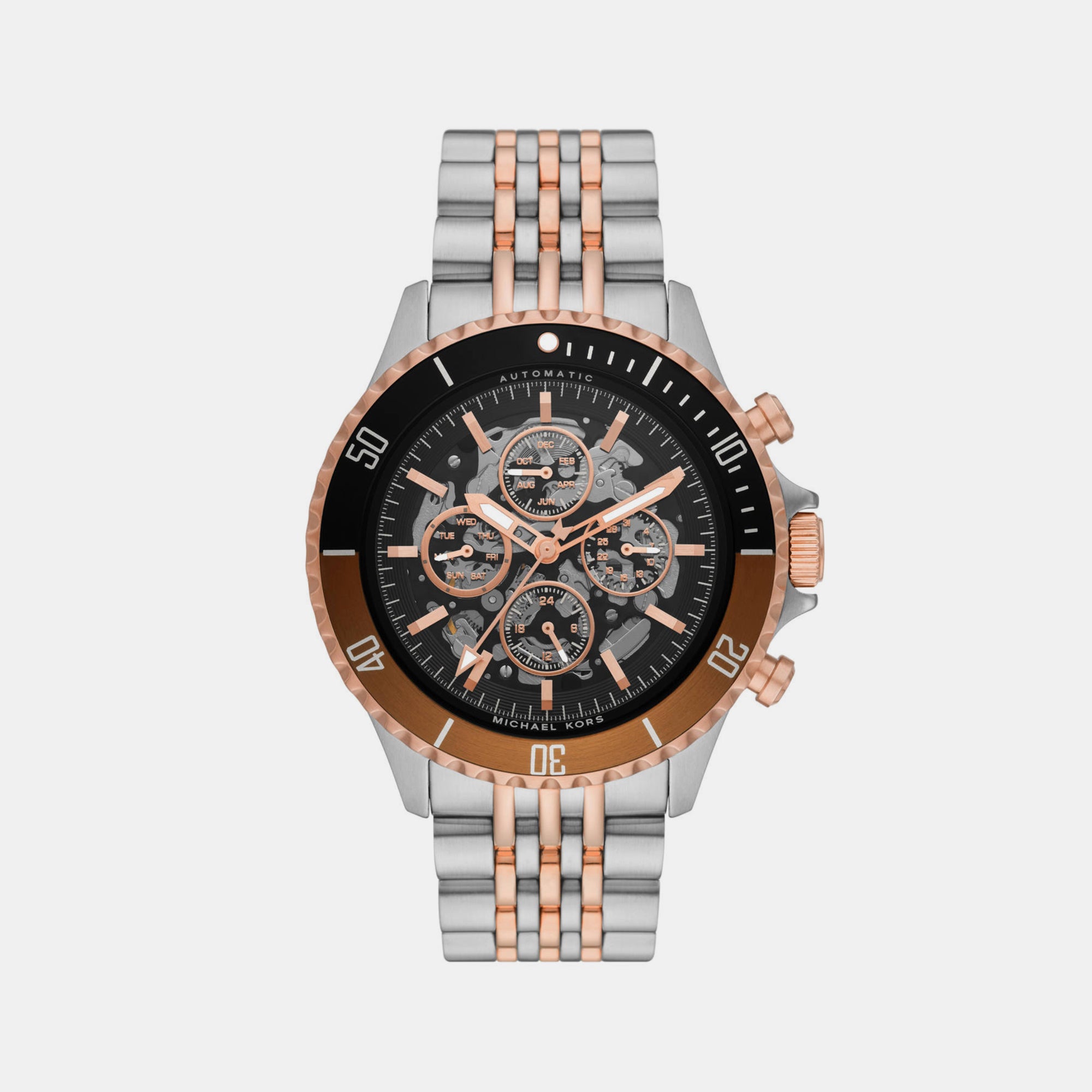 Michael Kors Round Black Chronograph watch