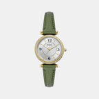 Fossil Round Silver Analog watch