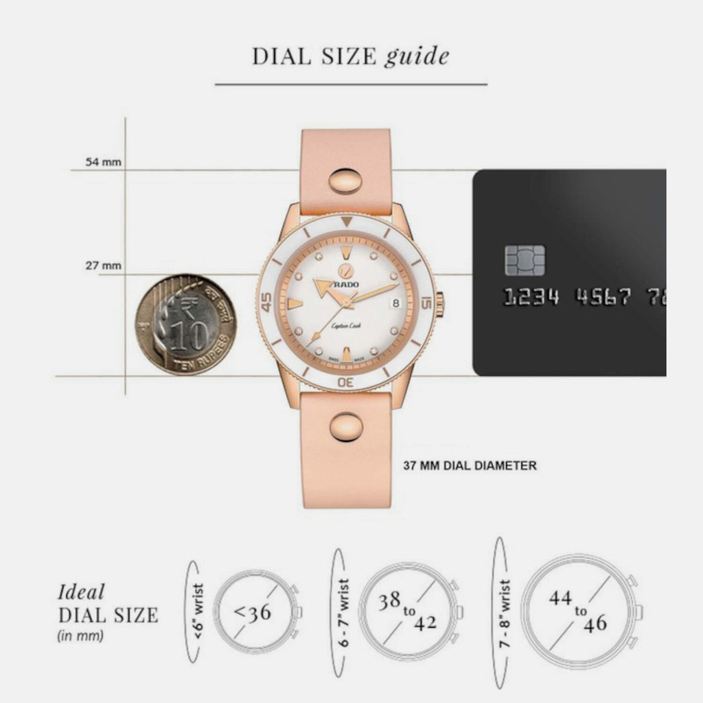 Captain Cook Women Automatic White Dial Analog Leather Watch R32139708