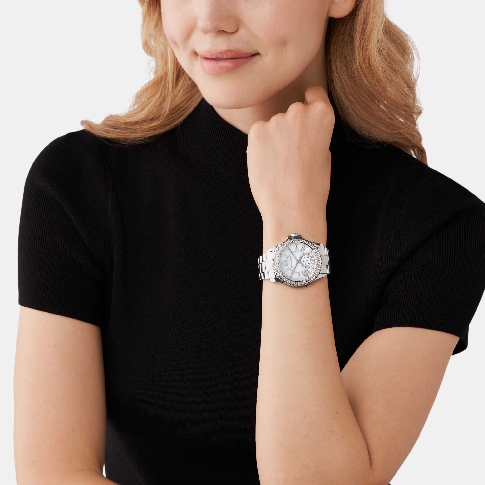 Michael Kors Round Quartz Analog Women watch