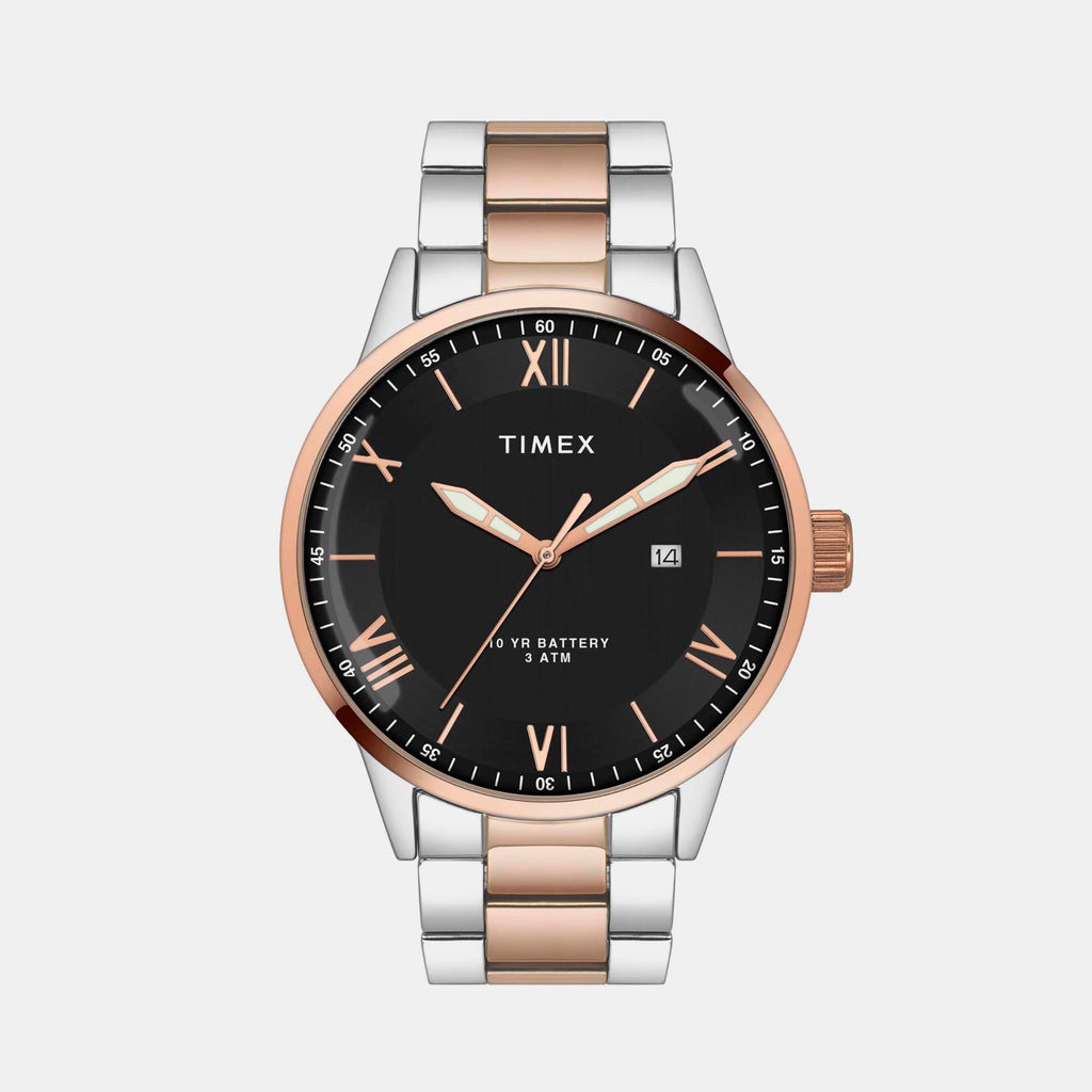 Timex Round Black Analog watch