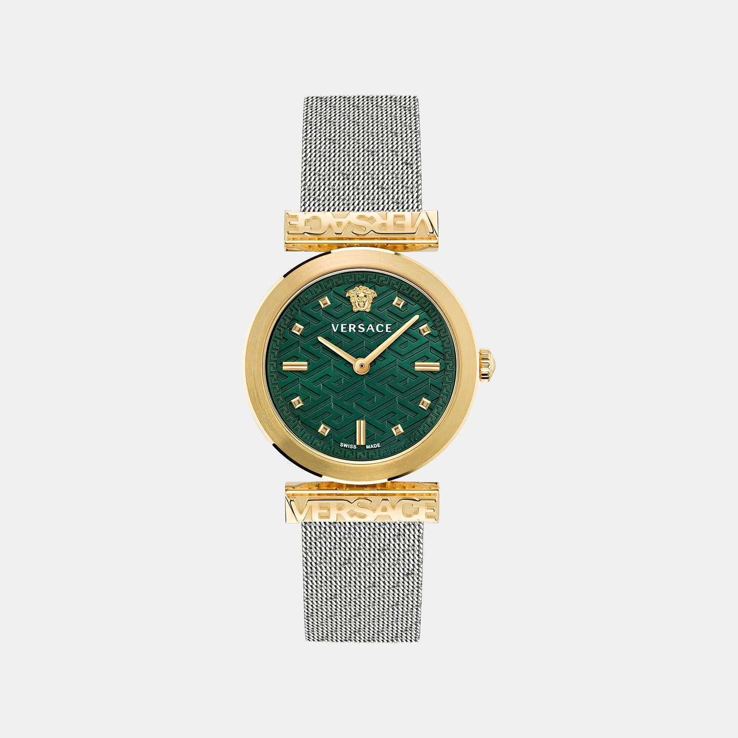 Female Green Analog Stainless Steel Watch VE6J00623