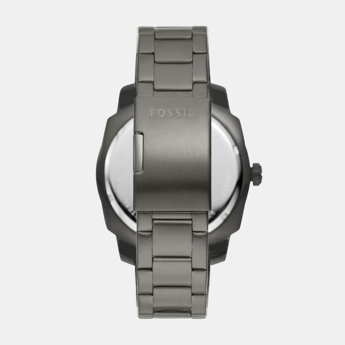 Machine Men Quartz Black Dial Analog Stainless Steel Watch FS5970
