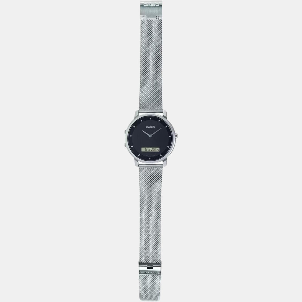 Casio Stainless Steel Black watch