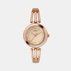 Timex Round Rose Gold Analog watch