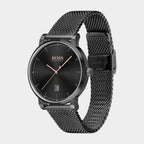 Boss Men Round Black watch