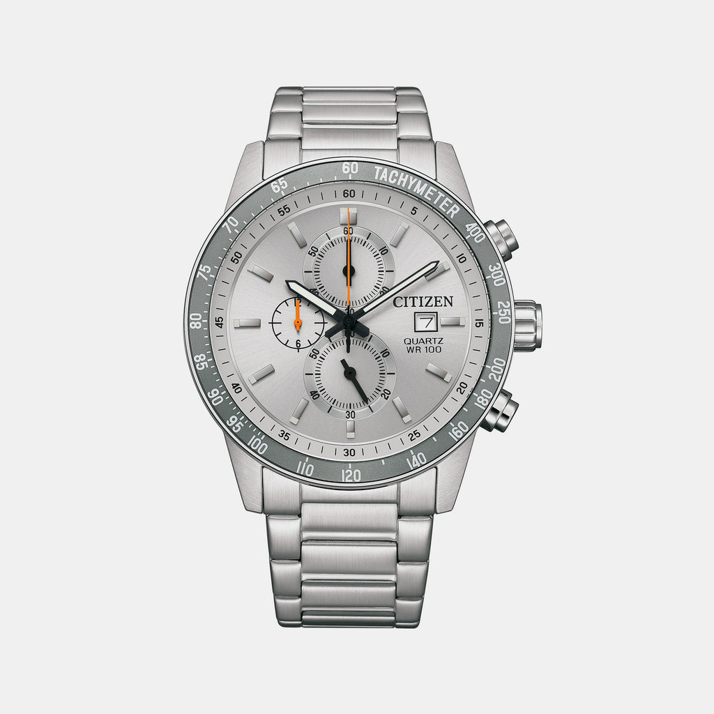 Citizen Round Grey Chronograph watch