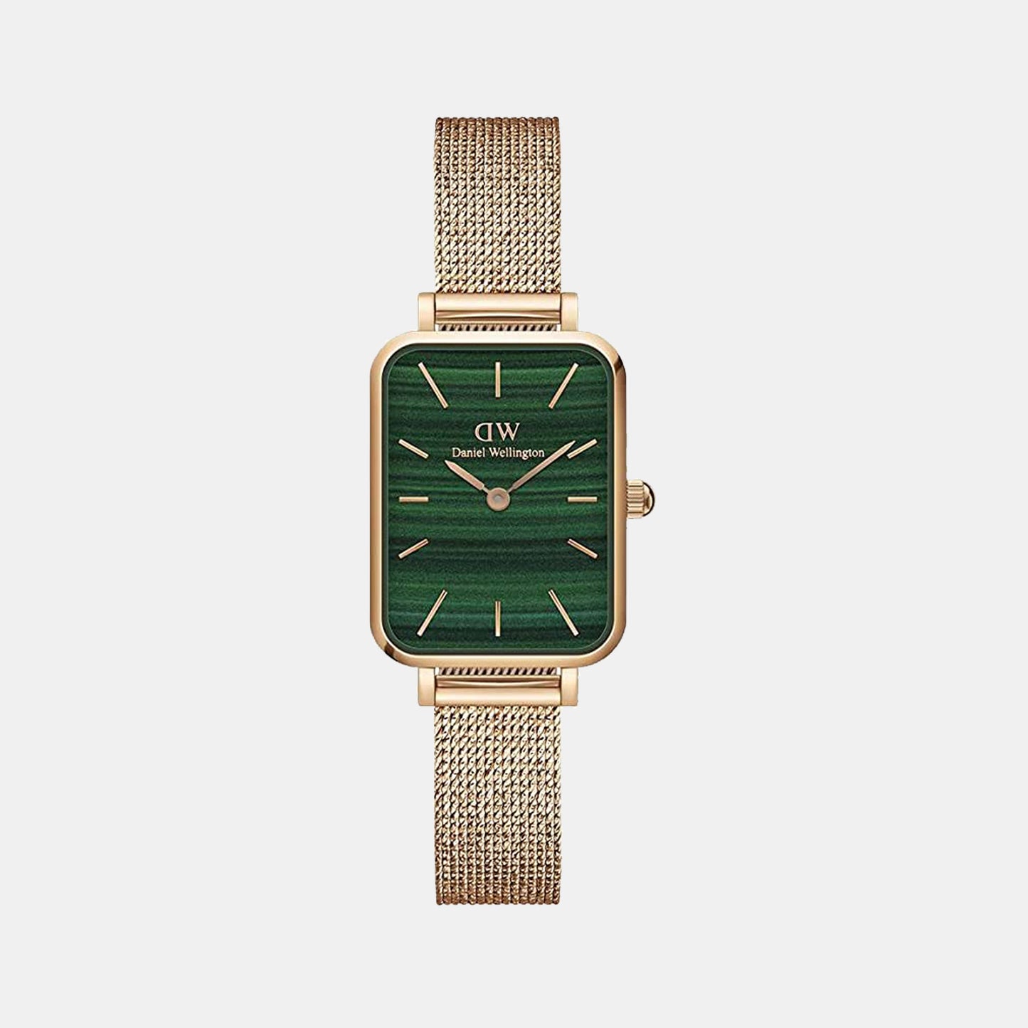 Quadro Female Green Analog Stainless Steel Watch DW00100437