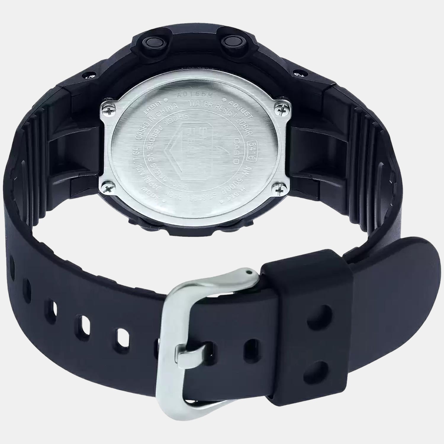 Casio Resin Black watch