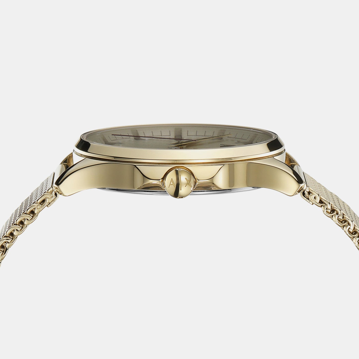 Women's Grey Analog Stainless Steel Watch AX5274