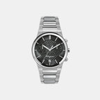Ferragamo Round Black Chronograph watch