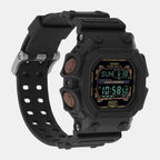 Casio Men Rectangular Black watch