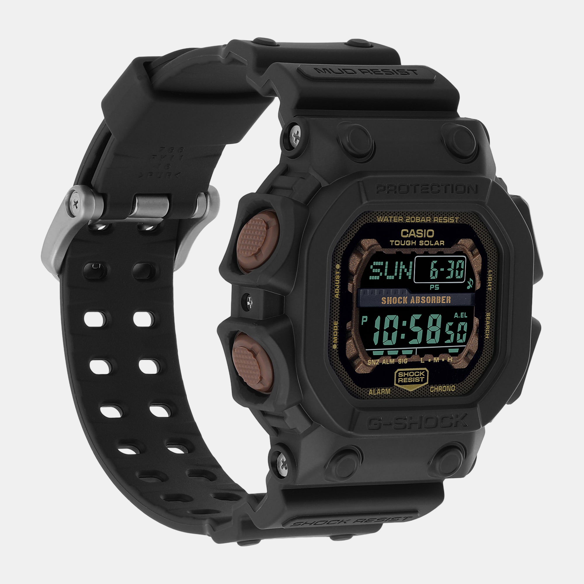 Casio Men Rectangular Black watch