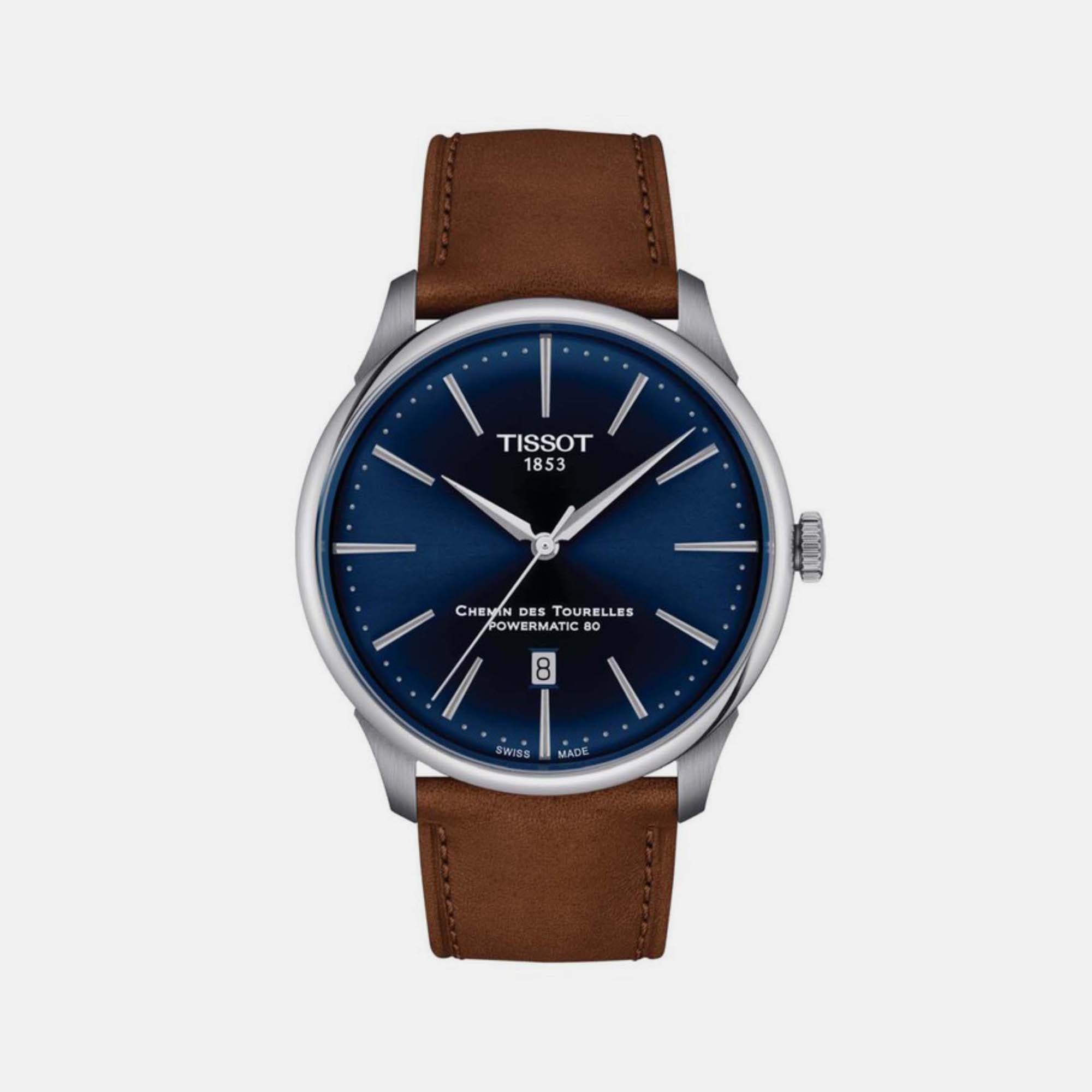 Tissot Round Blue Analog watch