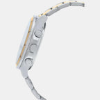 Casio Men Round Silver watch