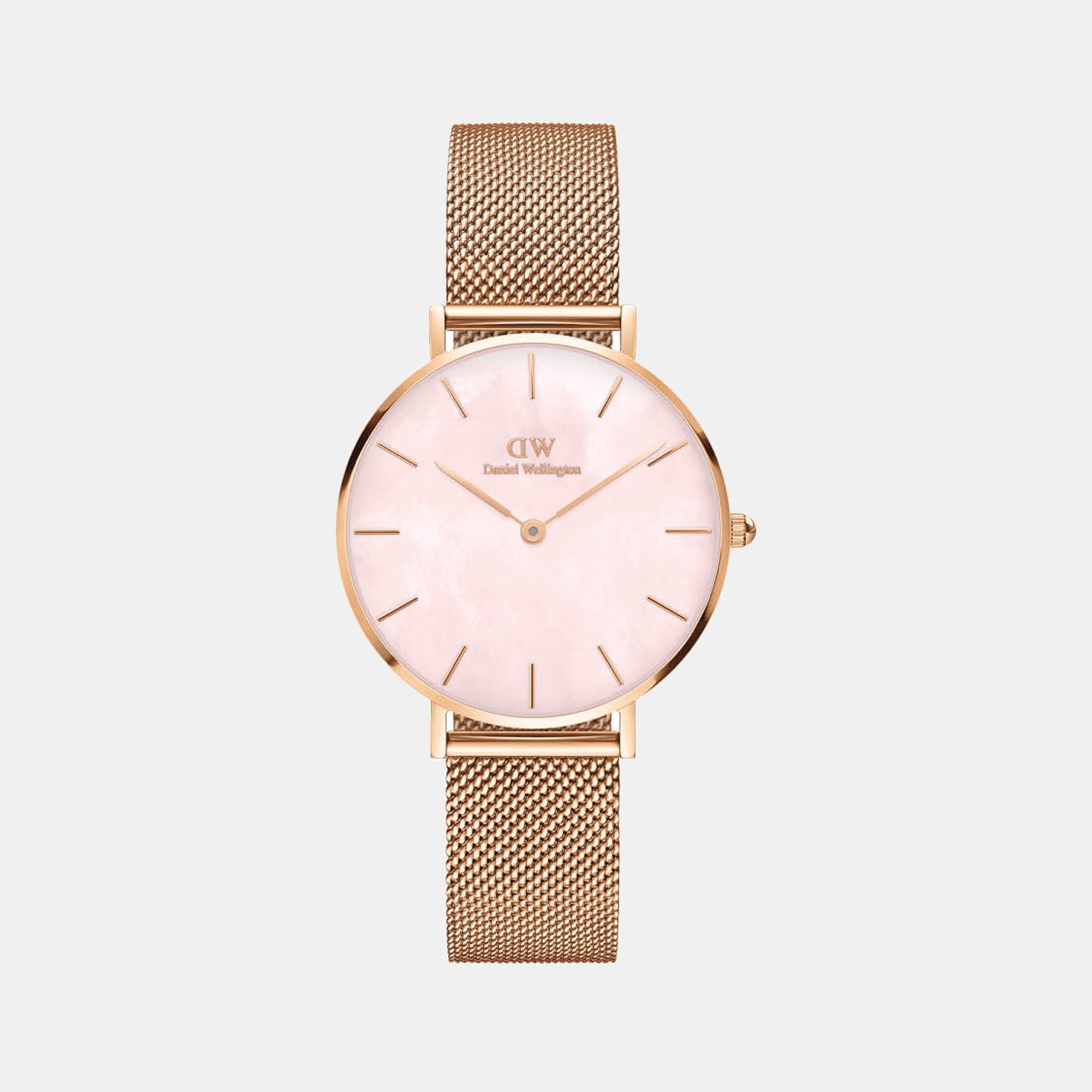 Daniel Wellington Petite Women Quartz Mother Of Pearl Dial Analog