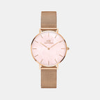Daniel Wellington Round Mother Of Pearl Analog watch