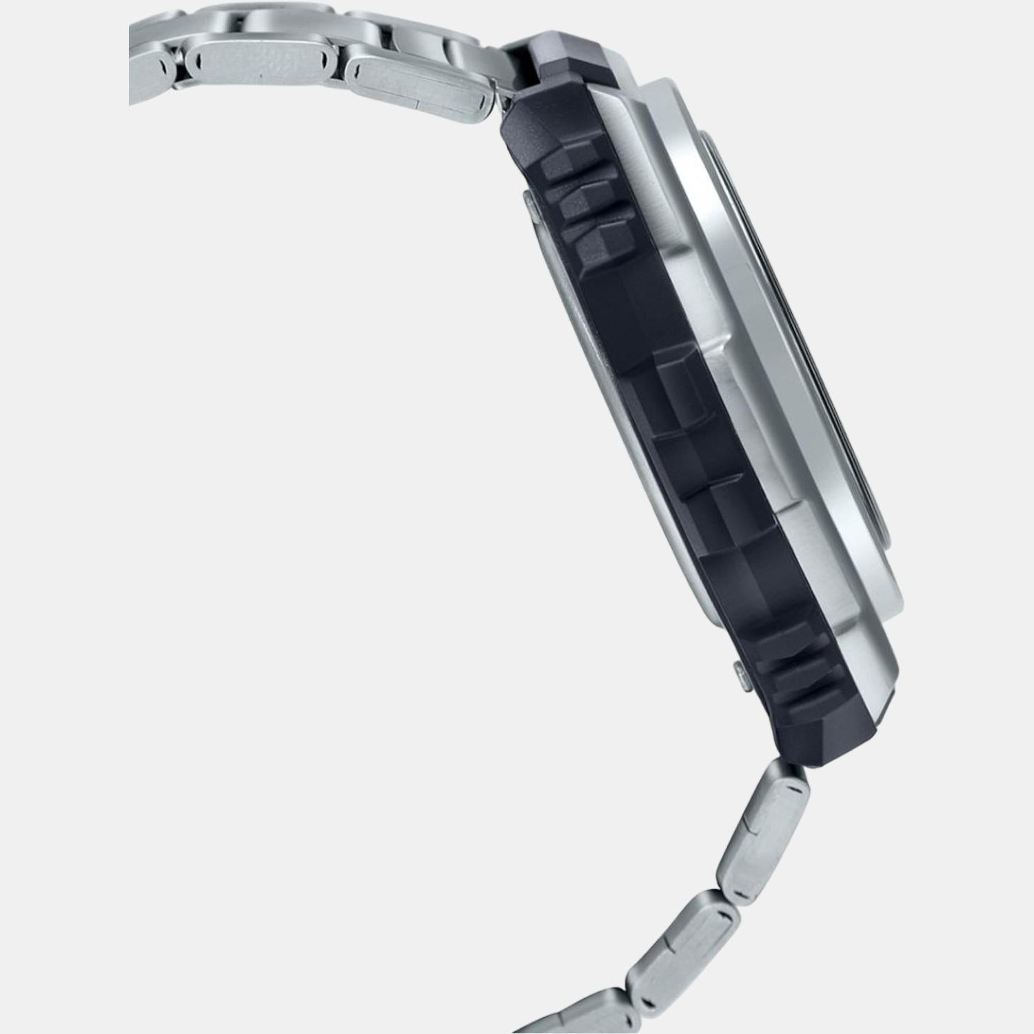 Casio Men Round Grey watch