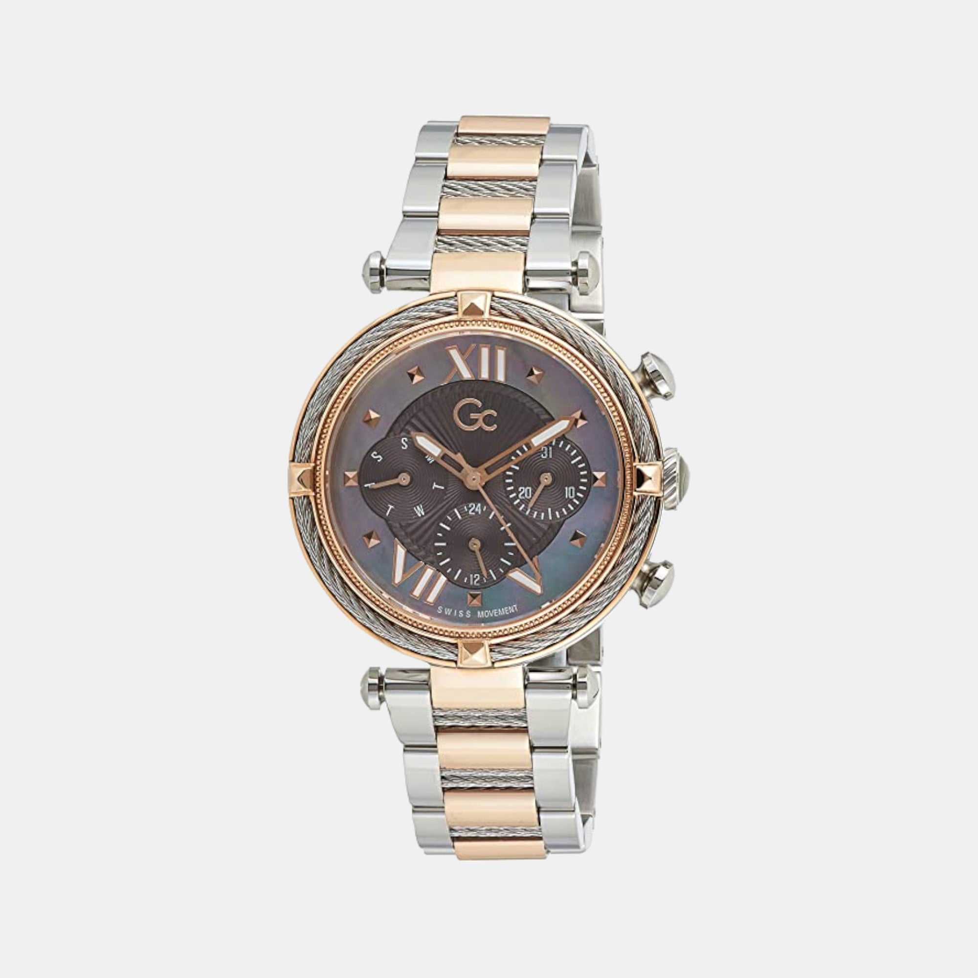 Male Stainless Steel Chronograph Watch Y16015L5MF