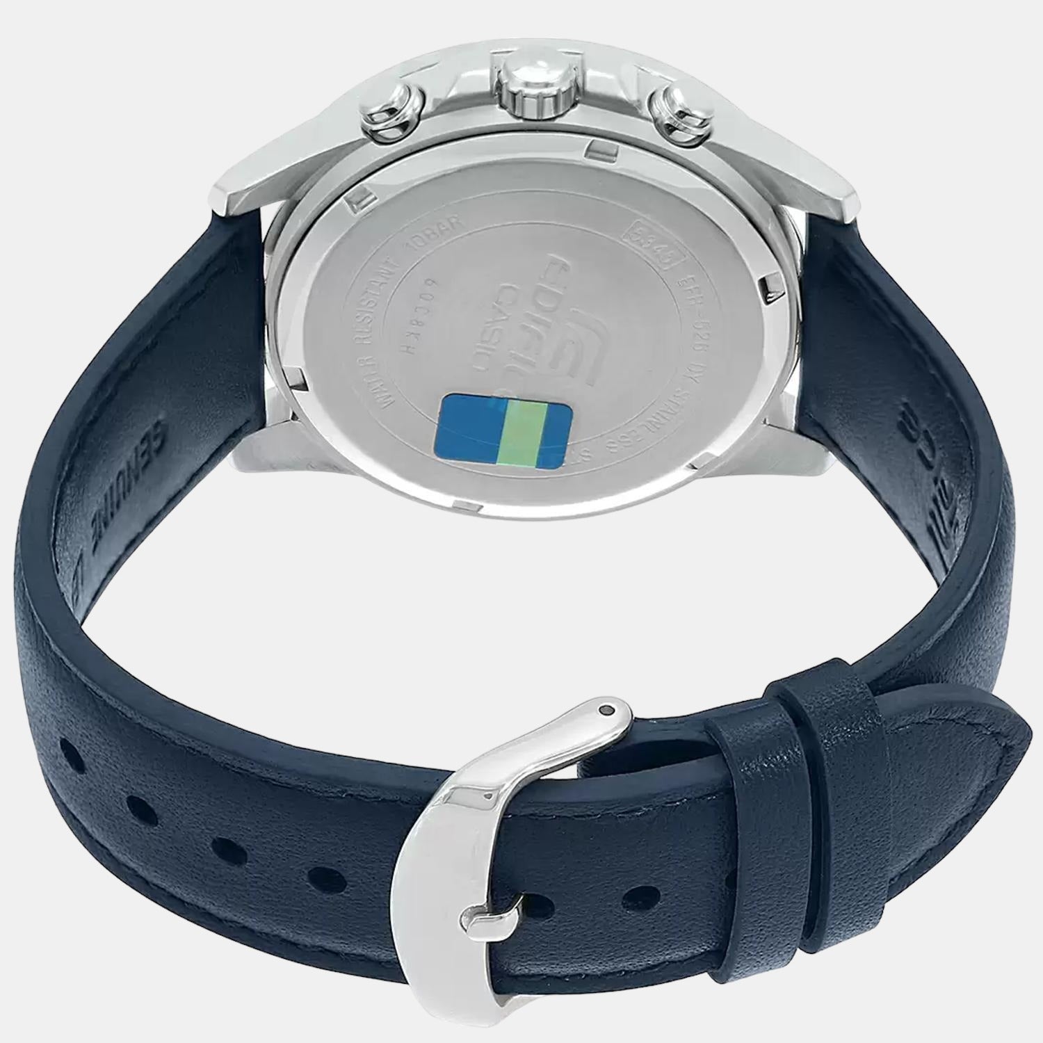 Casio Leather Blue watch