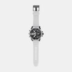 Mr. Daddy 2.0 Men Quartz Grey Dial Chronograph Silicone Watch DZ7478