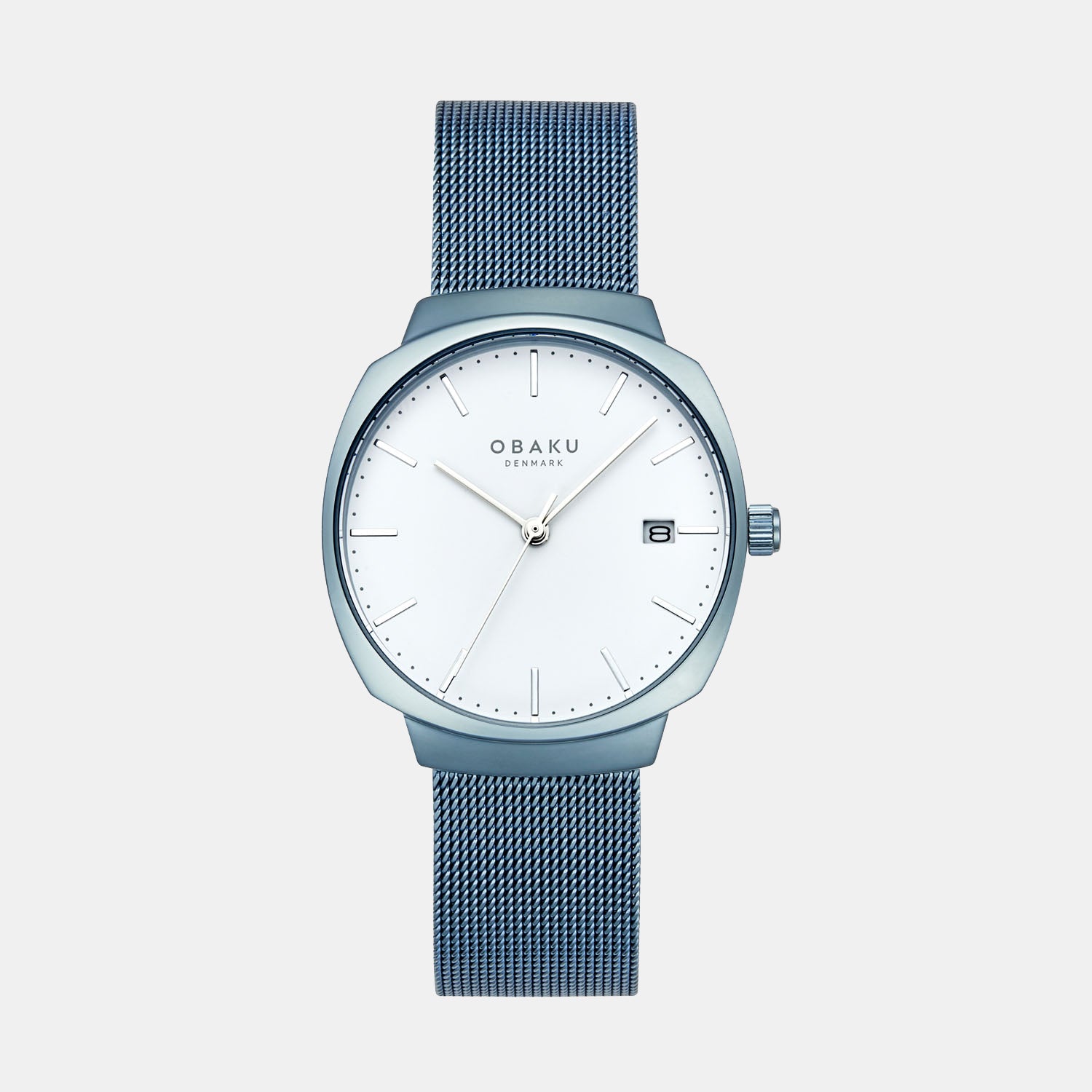 Obaku Round Silver Analog watch