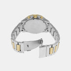 Banks Men Quartz Black Dial Chronograph Stainless Steel Watch AX7148SET