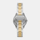 Female Mother Of Pearl Analog Stainless Steel Watch ES5138