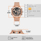 Men's Rose Gold Digital Polyurethane Watch AX2967