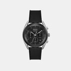 Boss Round Black Chronograph watch