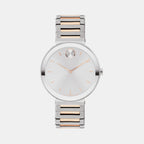 Movado Round Silver Analog watch