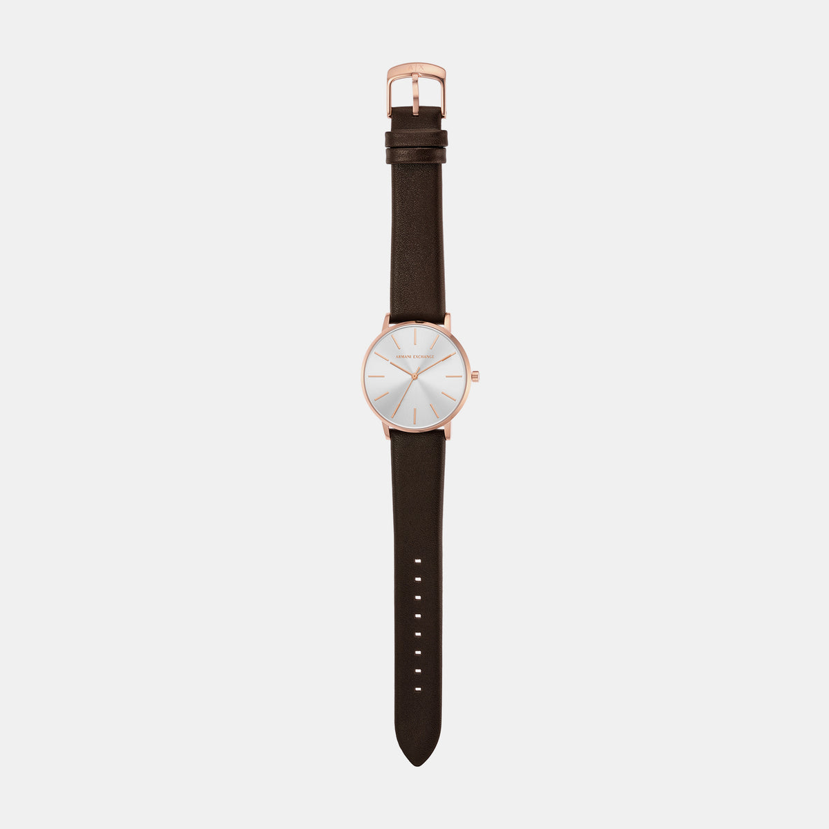 Lola Women Quartz Silver Dial Analog Leather Watch AX5592