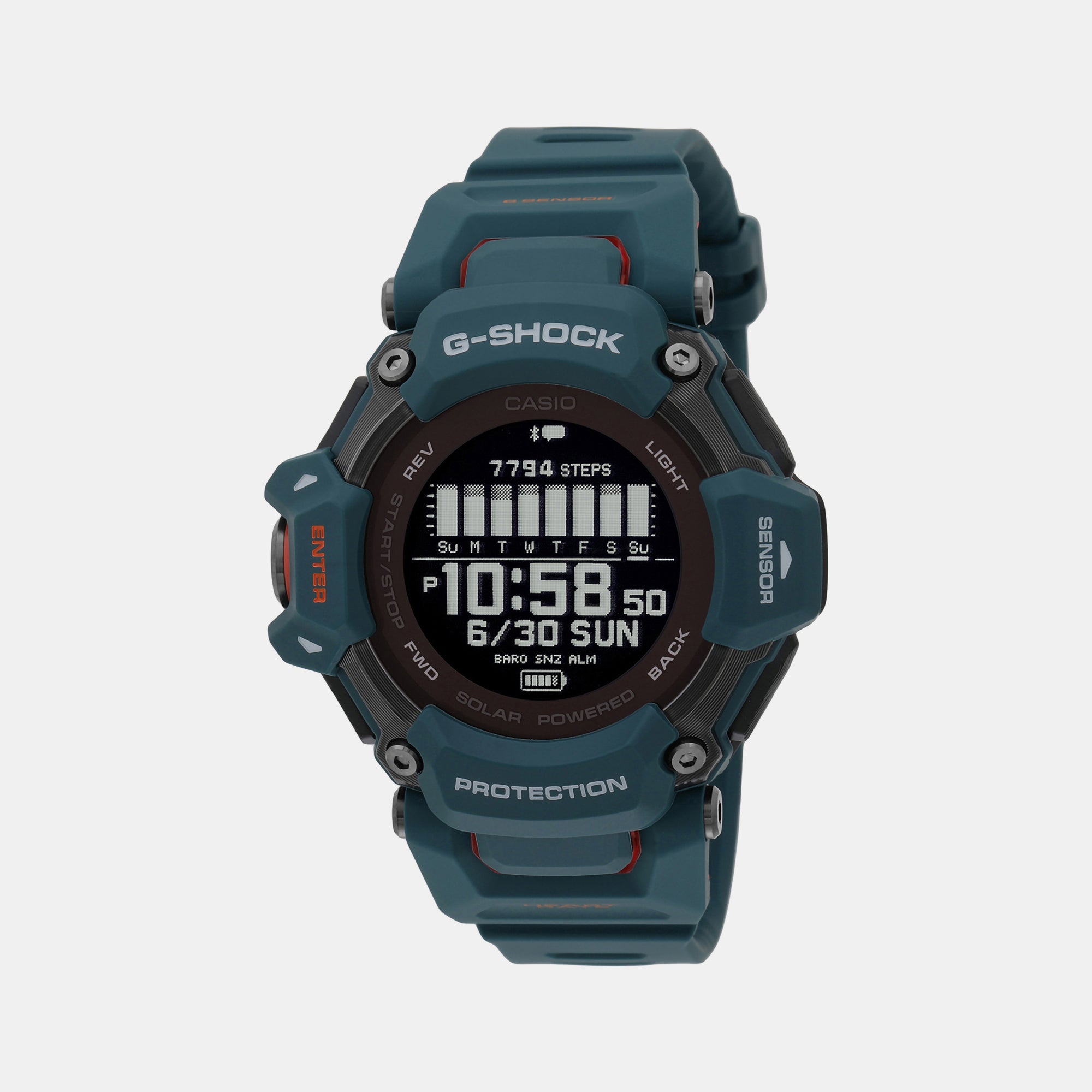Casio Round Black Digital watch