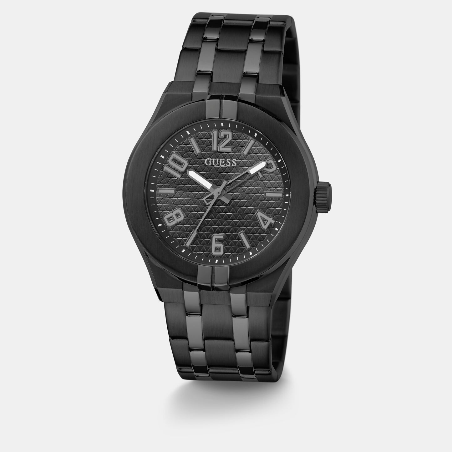 Escape Male Black Analog Stainless Steel Watch GW0661G3