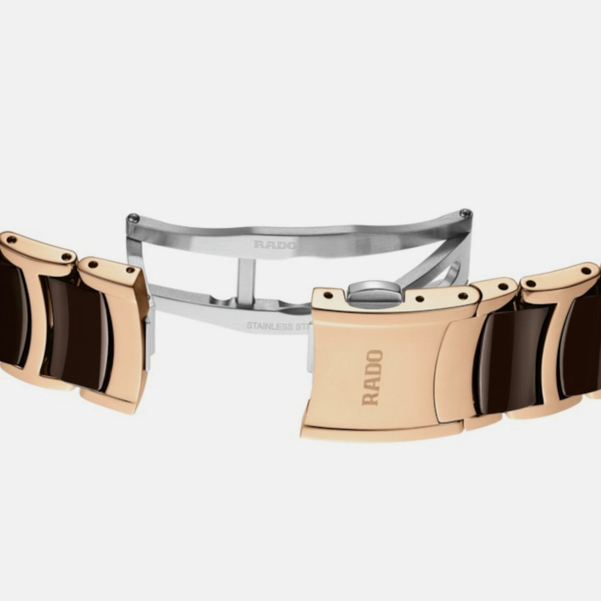 Rado Stainless Steel Brown watch