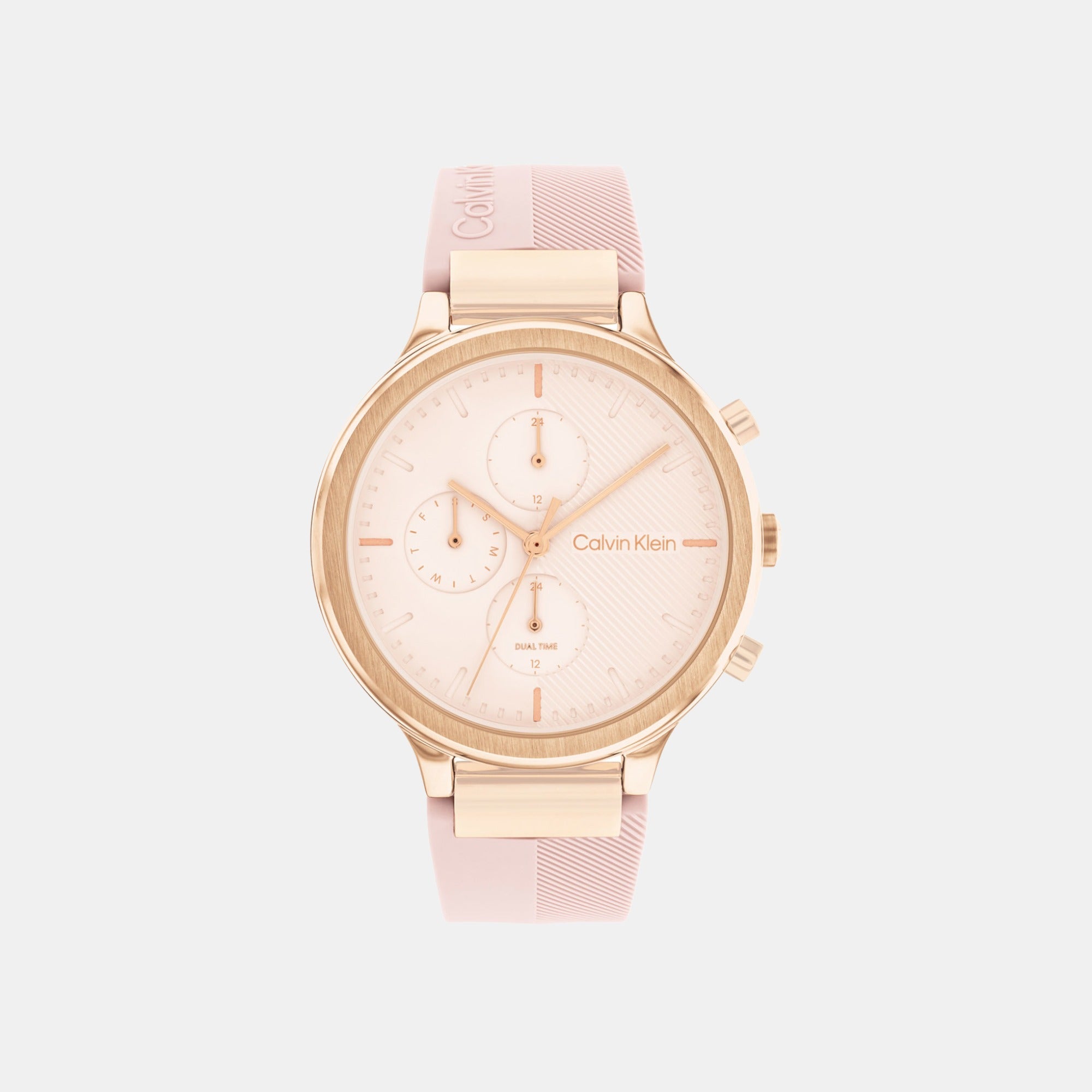 Calvin Klein Female Analog Silicone Watch Calvin Klein Just In