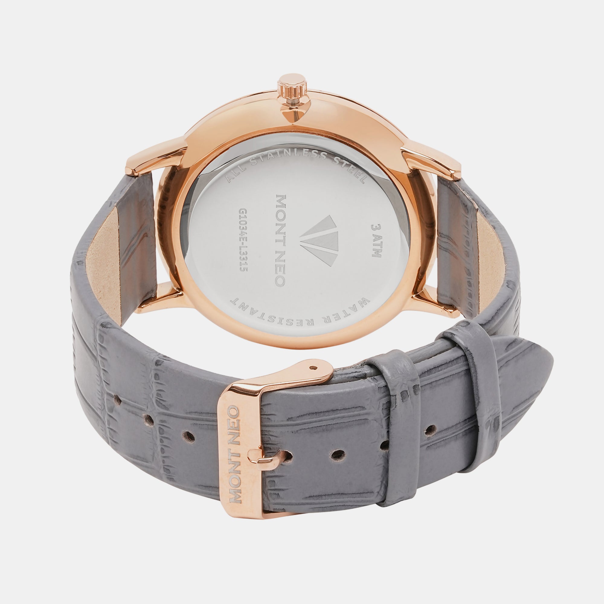 Mont Neo Stainless Steel Round watch