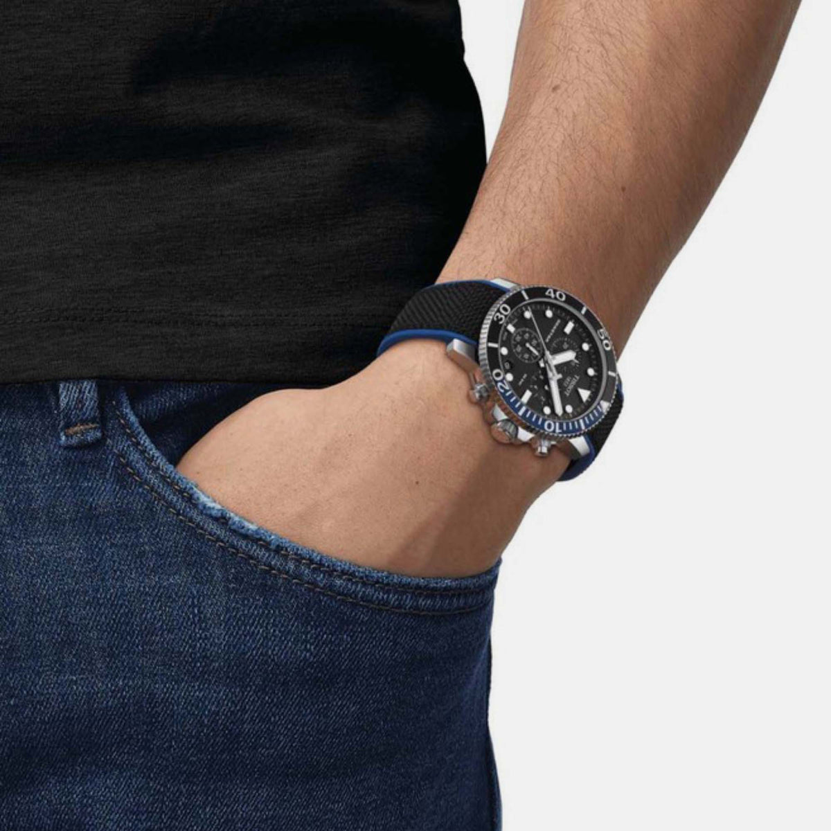 Tissot Round Quartz Analog Men watch