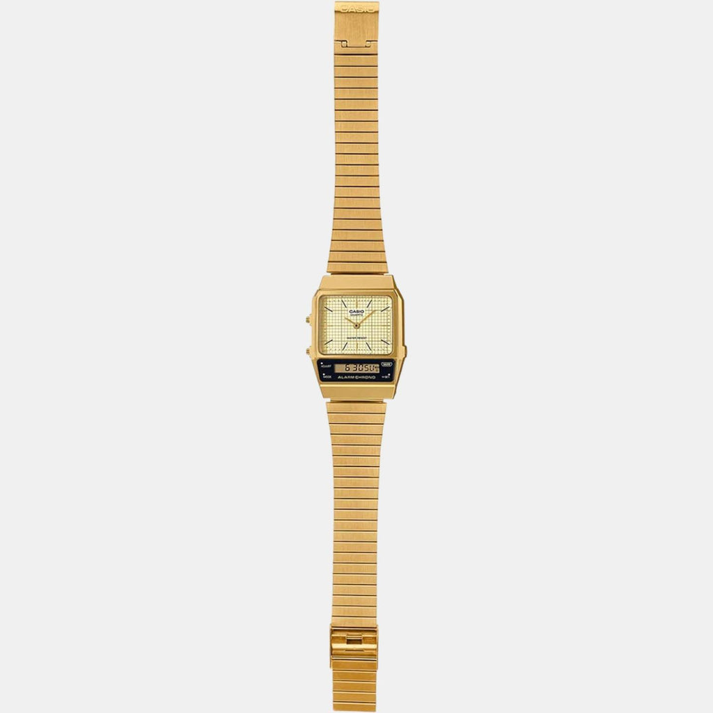 Casio Stainless Steel Gold watch