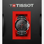 T-Race Men Automatic Black Dial Analog Silicone Watch T1154272705701
