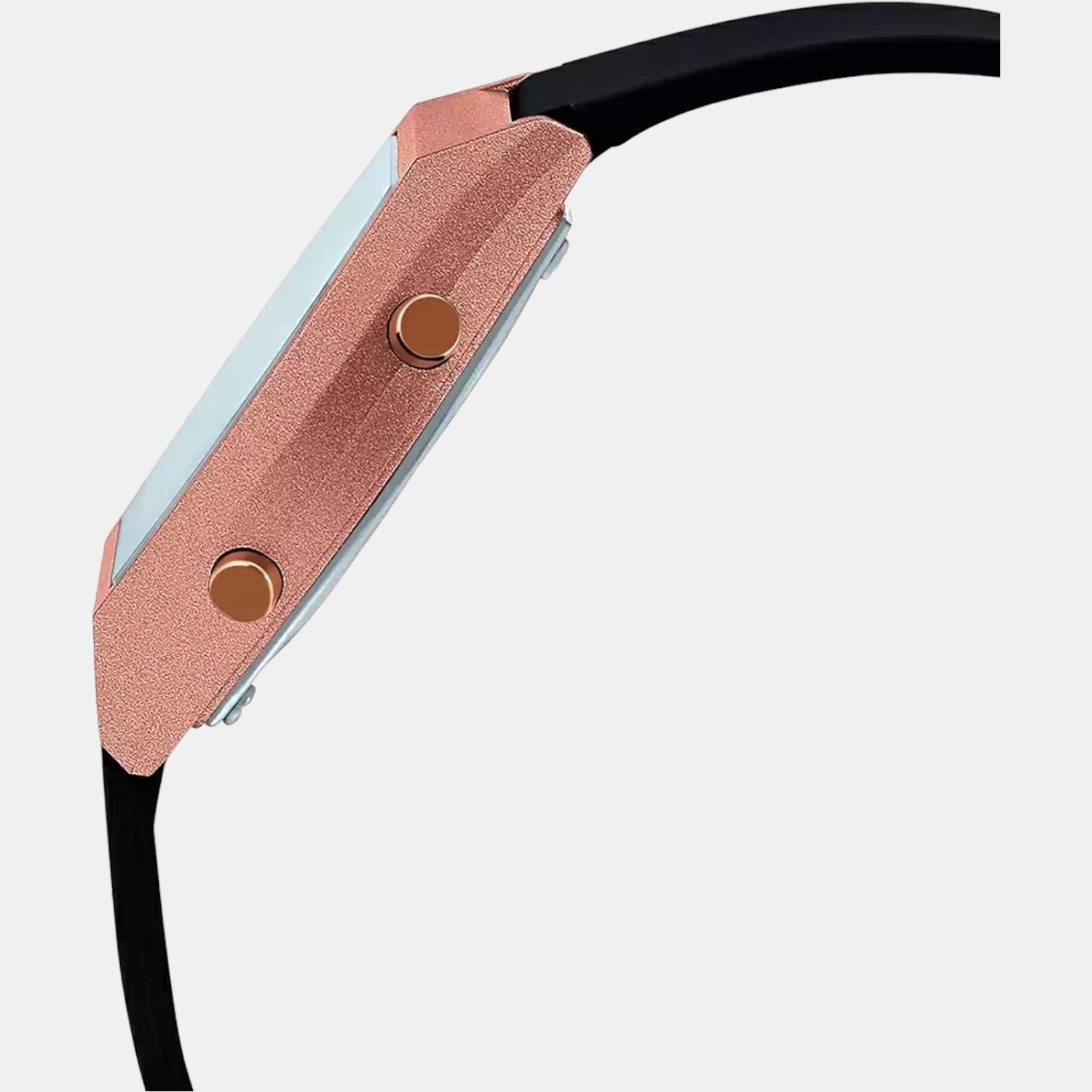 Vintage Unisex Quartz Beige Dial Digital Resin Watch D214