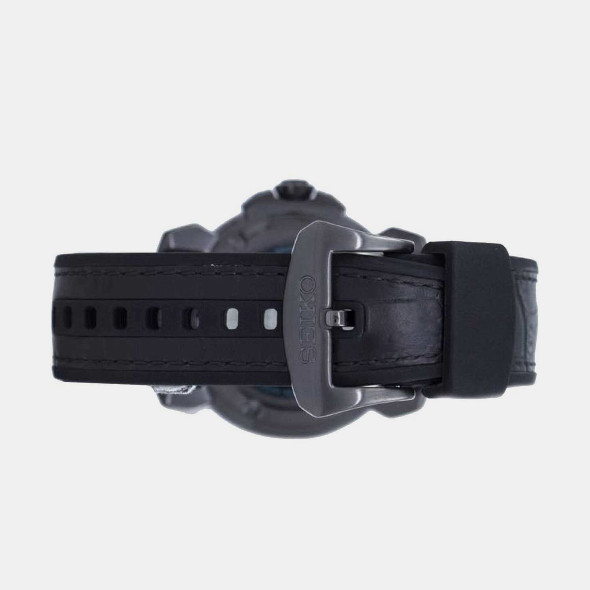 Seiko Men Round Black watch